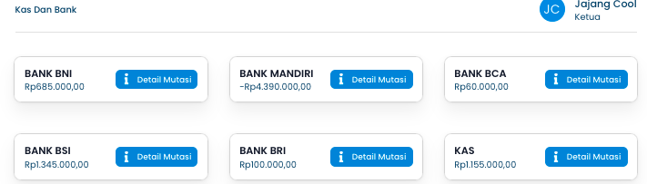 Screenshot Kas Dan Bank