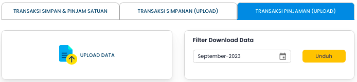 Screenshot Upload Transaksi Pinjaman